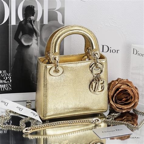 lady dior mini sale|mini lady dior lizard bag.